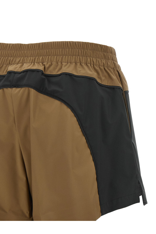 'TechWear' shorts Brown