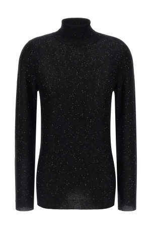 Sequin sweater Black
