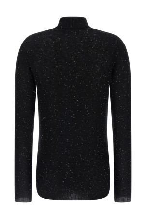 Sequin sweater Black