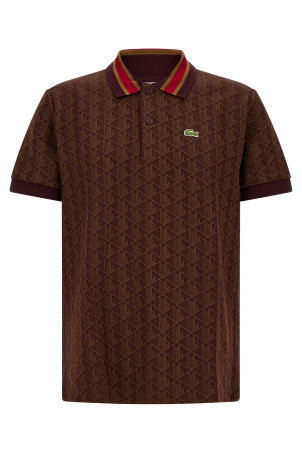 'Paris' polo shirt Brown