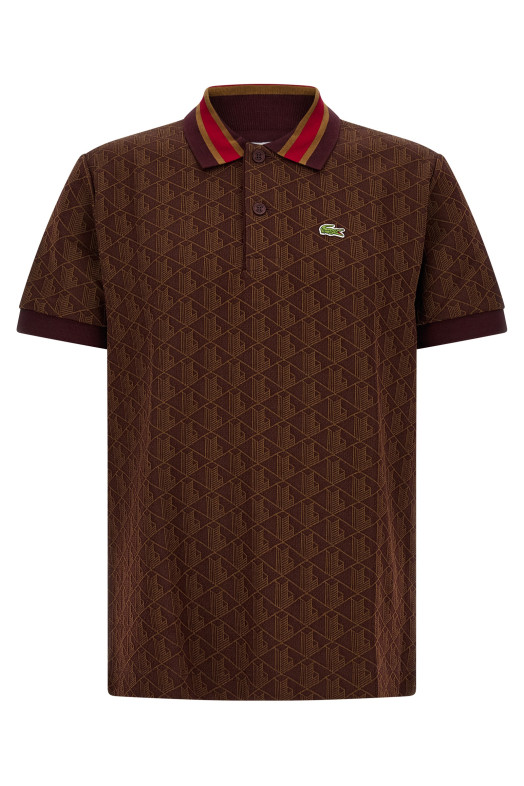 'Paris' polo shirt Brown