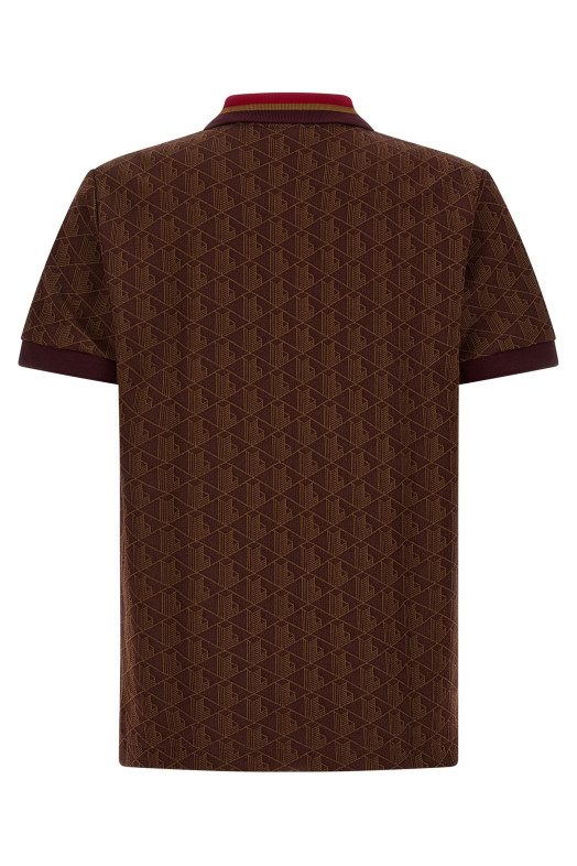 'Paris' polo shirt Brown