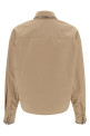 Cropped shirt Beige