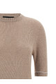 Gauze 'Platinum' sweater Beige