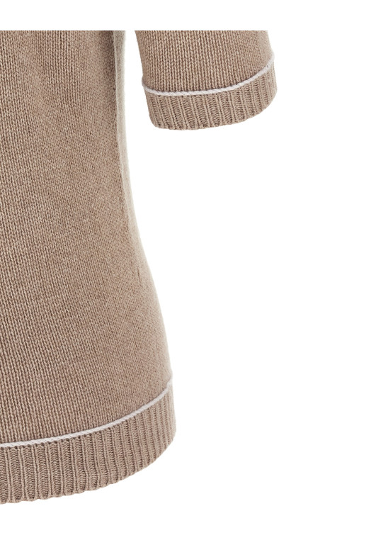 Gauze 'Platinum' sweater Beige