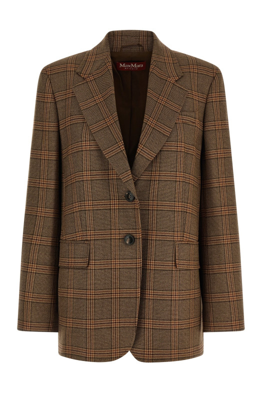'MstAlca' blazer Brown