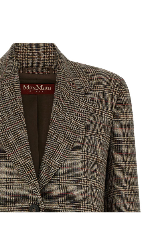 'MstAlca' blazer Brown