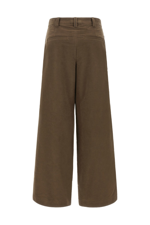 Fustagno pants Brown