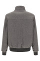 Cashmere and vicuna jacket Gray
