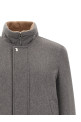 Cashmere and vicuna jacket Gray