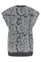 Jacquard sweater Gray