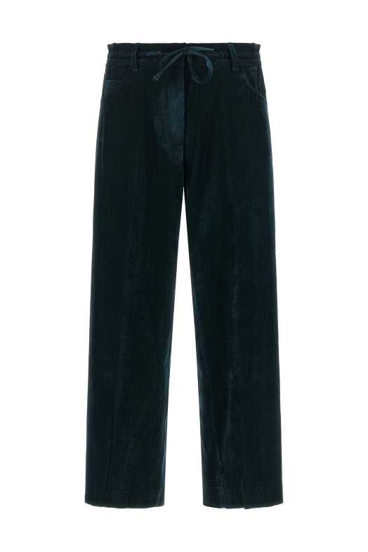 Velvet pants Blue
