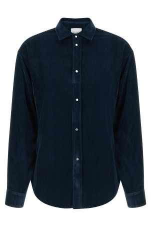 Velvet shirt Blue