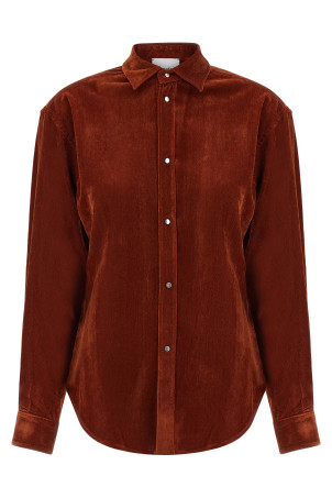 Velvet shirt Red