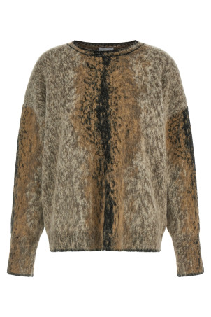 Alpaca and wool sweater Brown