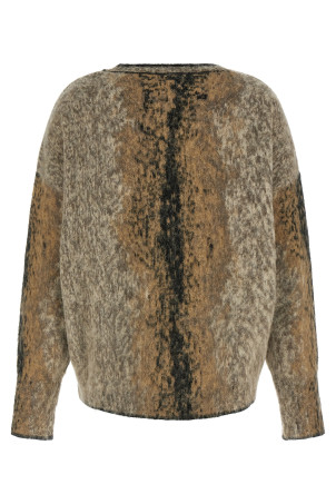 Alpaca and wool sweater Brown