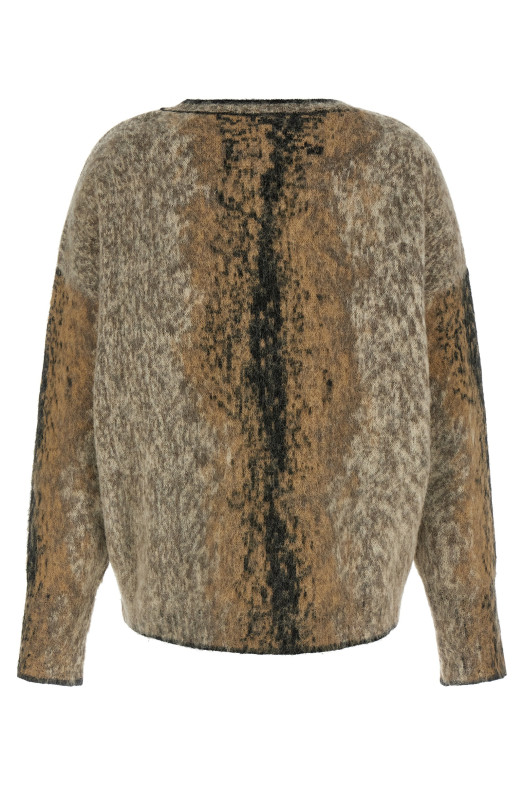 Alpaca and wool sweater Brown