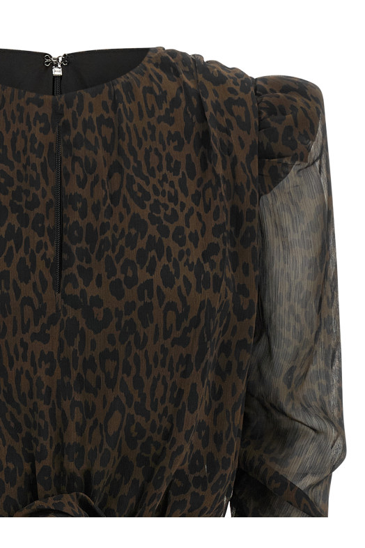 Animal dress Brown