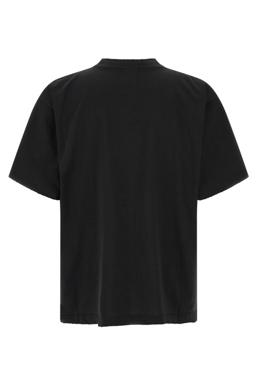 Vintage-effect T-shirt Black