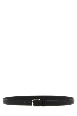 Leather belt Black