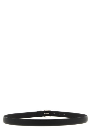 Leather belt Black