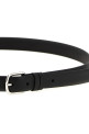 Leather belt Black
