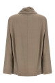 Draped panel blouse Gray
