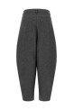 Barrel silhouette pants Gray