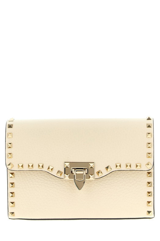 Valentino Garavani 'Rockstud' small shoulder bag White