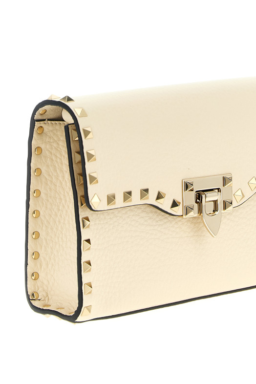 Valentino Garavani 'Rockstud' small shoulder bag White