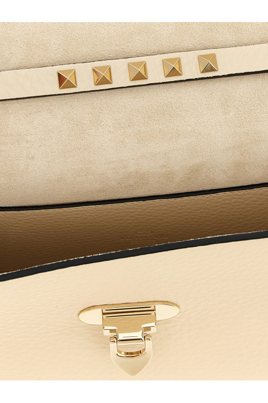 Valentino Garavani 'Rockstud' small shoulder bag White