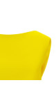 Драпірований короткий топ, жовтий BALENCIAGA 872137TUT227200