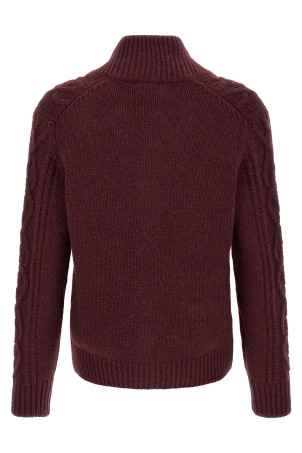 Cardigan cashmere Piuma Bordeaux