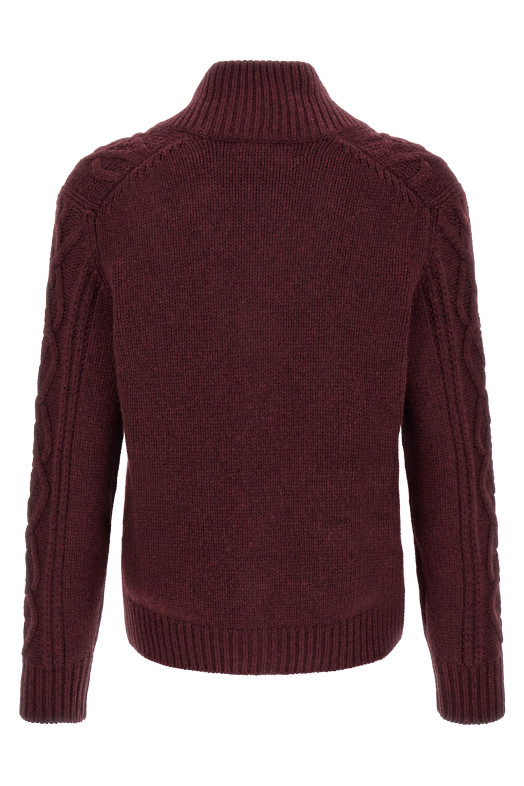 Cardigan cashmere Piuma Bordeaux