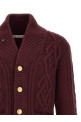 Cardigan cashmere Piuma Bordeaux