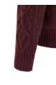 Cardigan cashmere Piuma Bordeaux