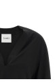 V-neck blouse Black