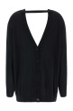 Front/back cardigan Black
