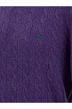 Braided sweater Purple