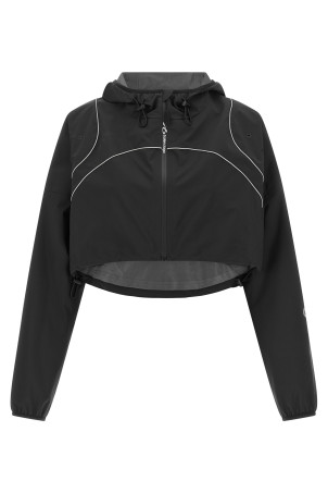 'TechWear' hoodie Black
