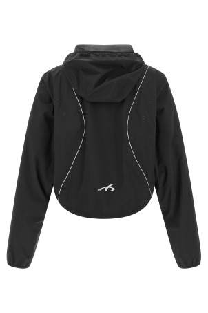 'TechWear' hoodie Black
