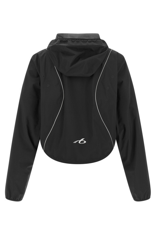 'TechWear' hoodie Black