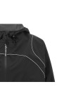 'TechWear' hoodie Black