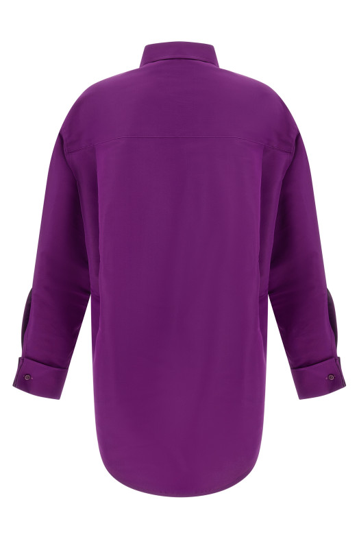 Silk shirt Purple