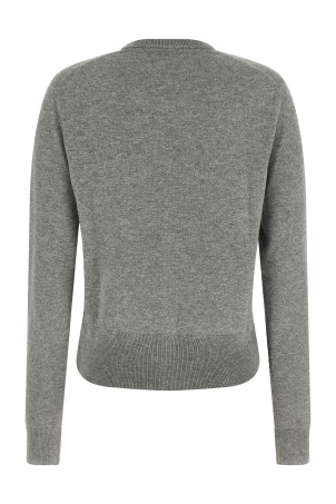Logo buttons cardigan Gray