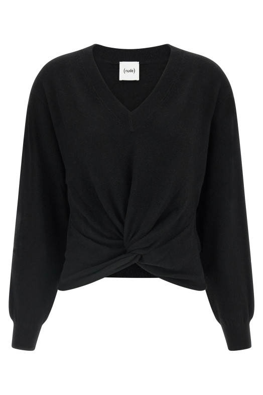 Knot sweater Black