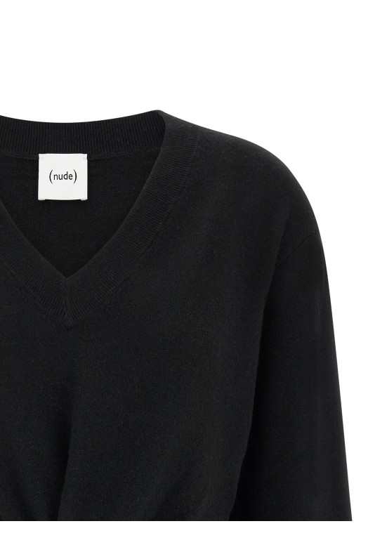 Knot sweater Black