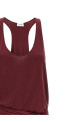 'Juno' dress Bordeaux