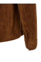 Suede overshirt Brown