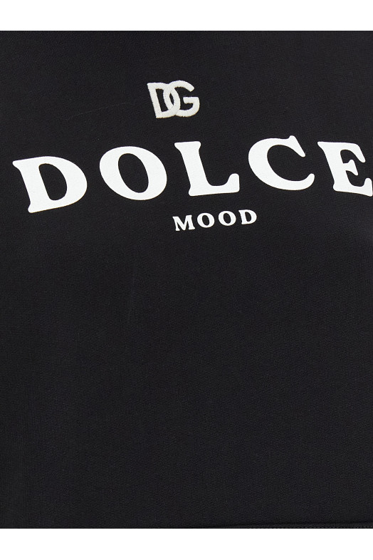 'Dolce Mood' hoodie Black